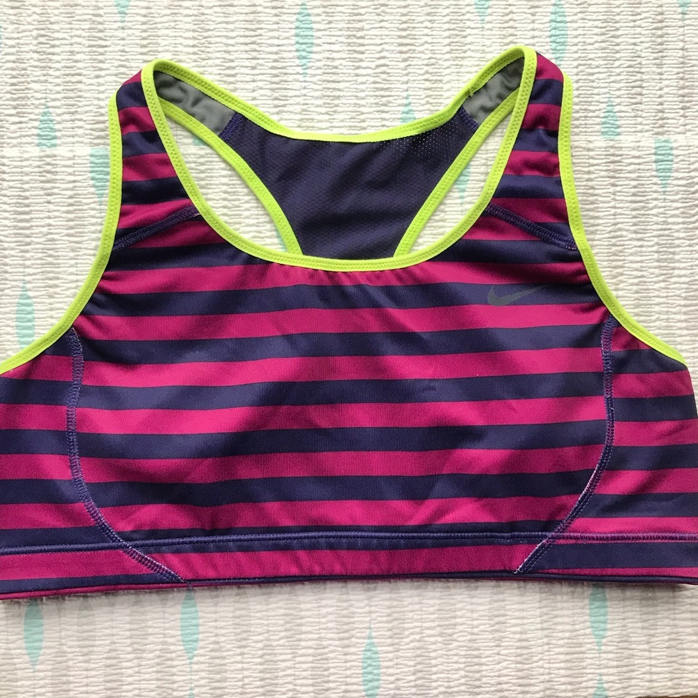 NIKE Dri Fit Sports Bra Large